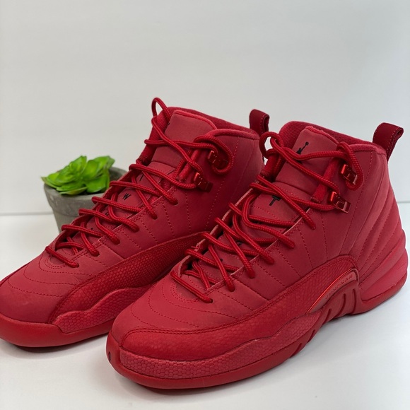 🔥 Jordan 12 Retro Gym Red Size 7Y 🔥 - Picture 4 of 11